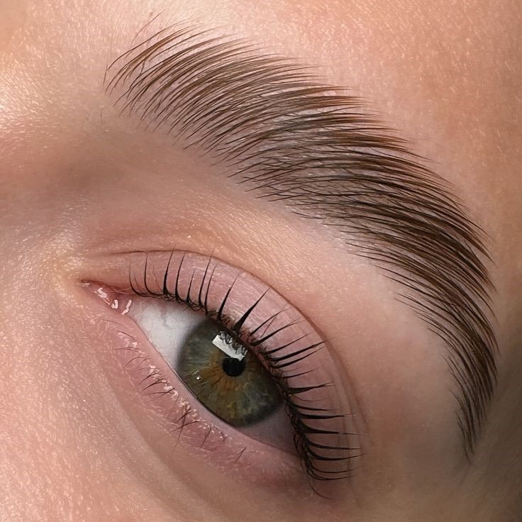 ламинирование бровей дома